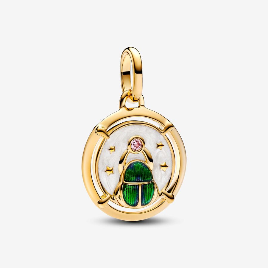 Pandora Charm Medallion Scarabeo ME 763413C01