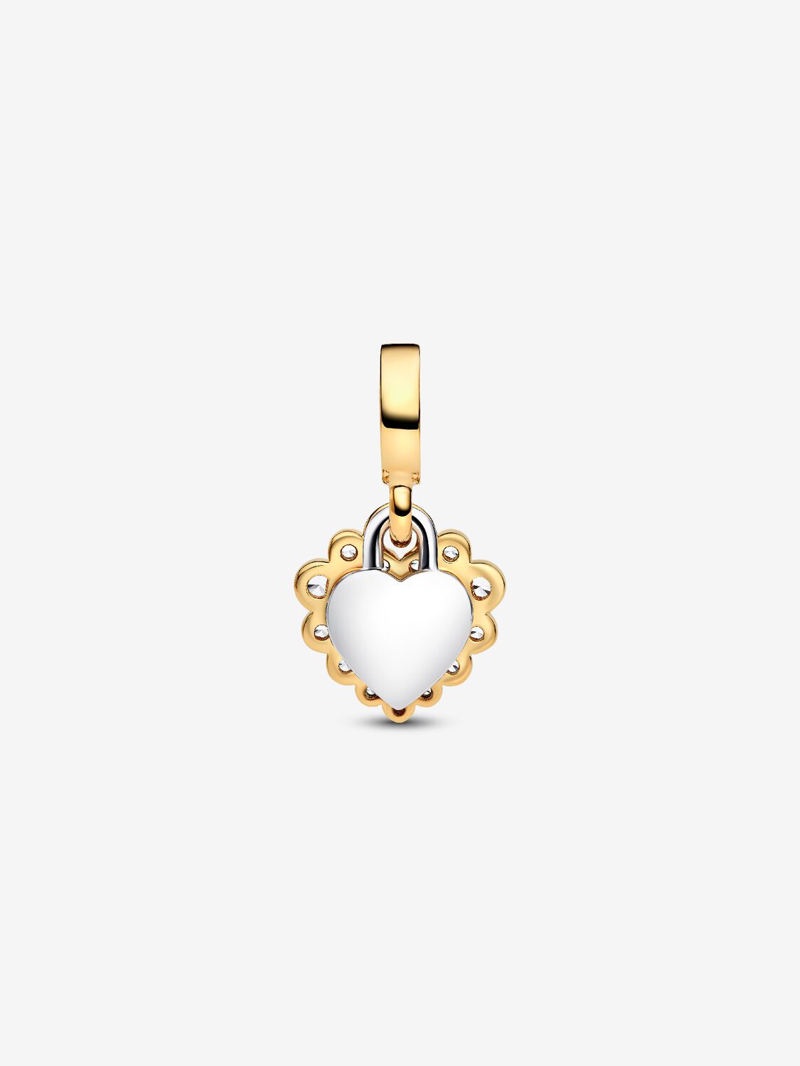 Pandora Charm Pendente Doppio Cuore Nessuna come Te 763765C01