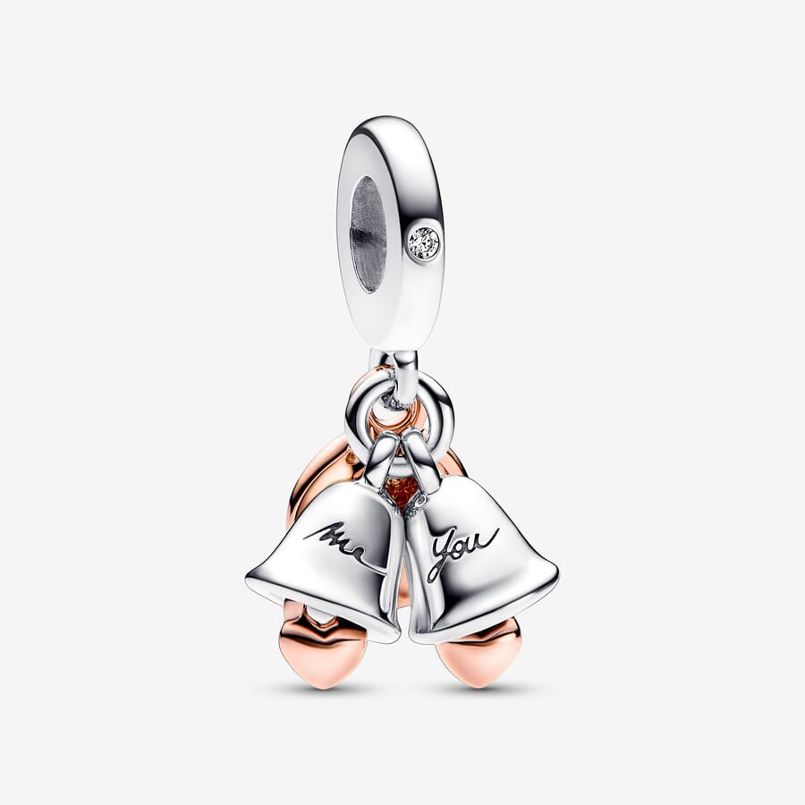 Pandora Charm Campane Nuziali "Just Married" 782592C01