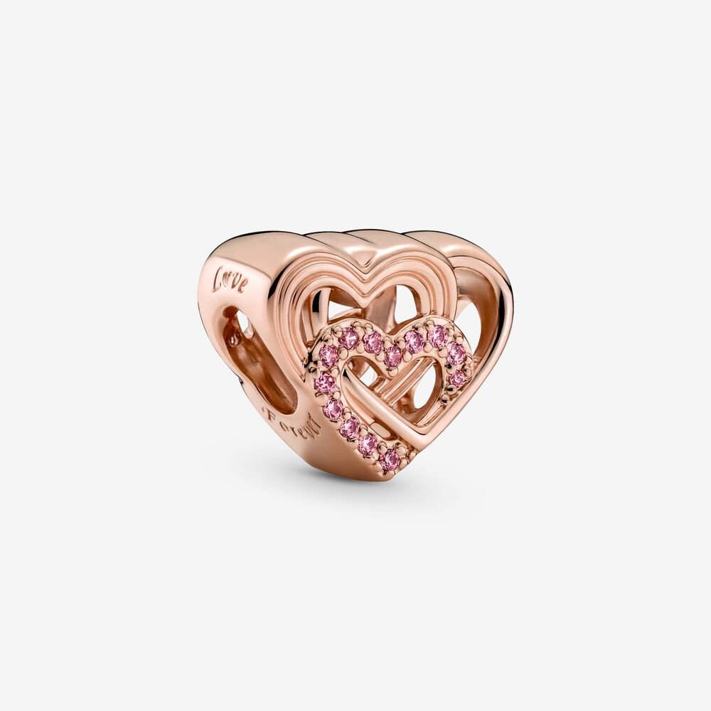 Pandora Charm Cuori Intrecciati 789529C01