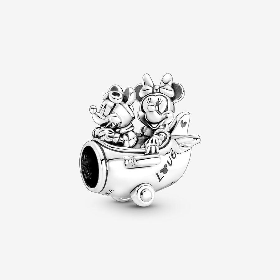 Pandora Charm L'aereo di Mickey Mouse & Minnie 790108C00