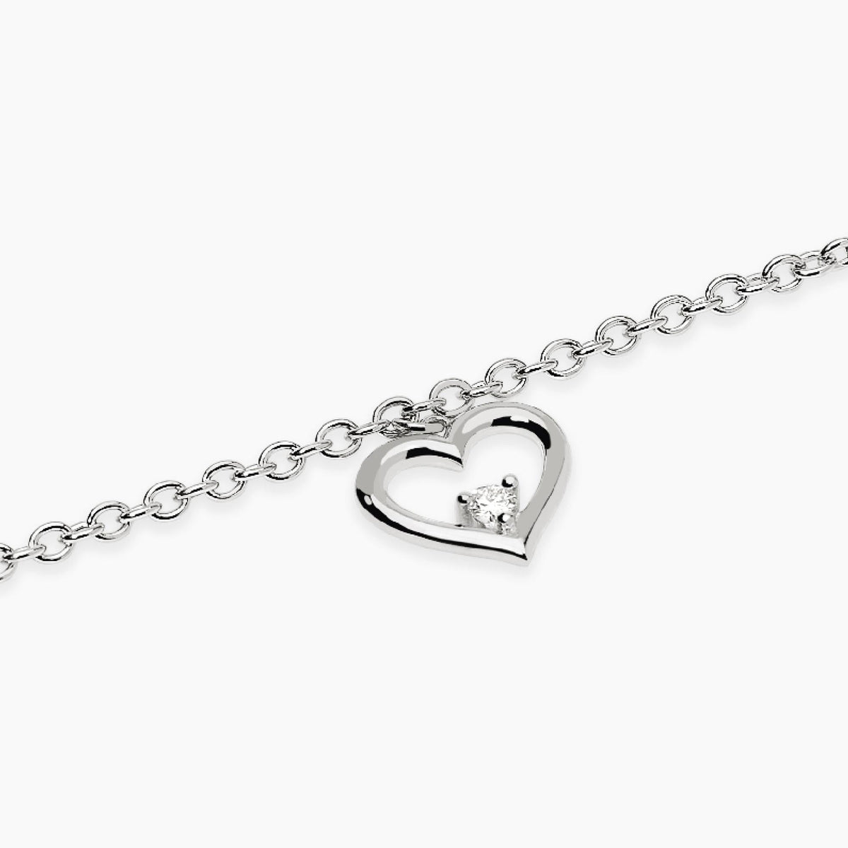Mabina My Diamond Bracciale Cuore Diamanti 534175