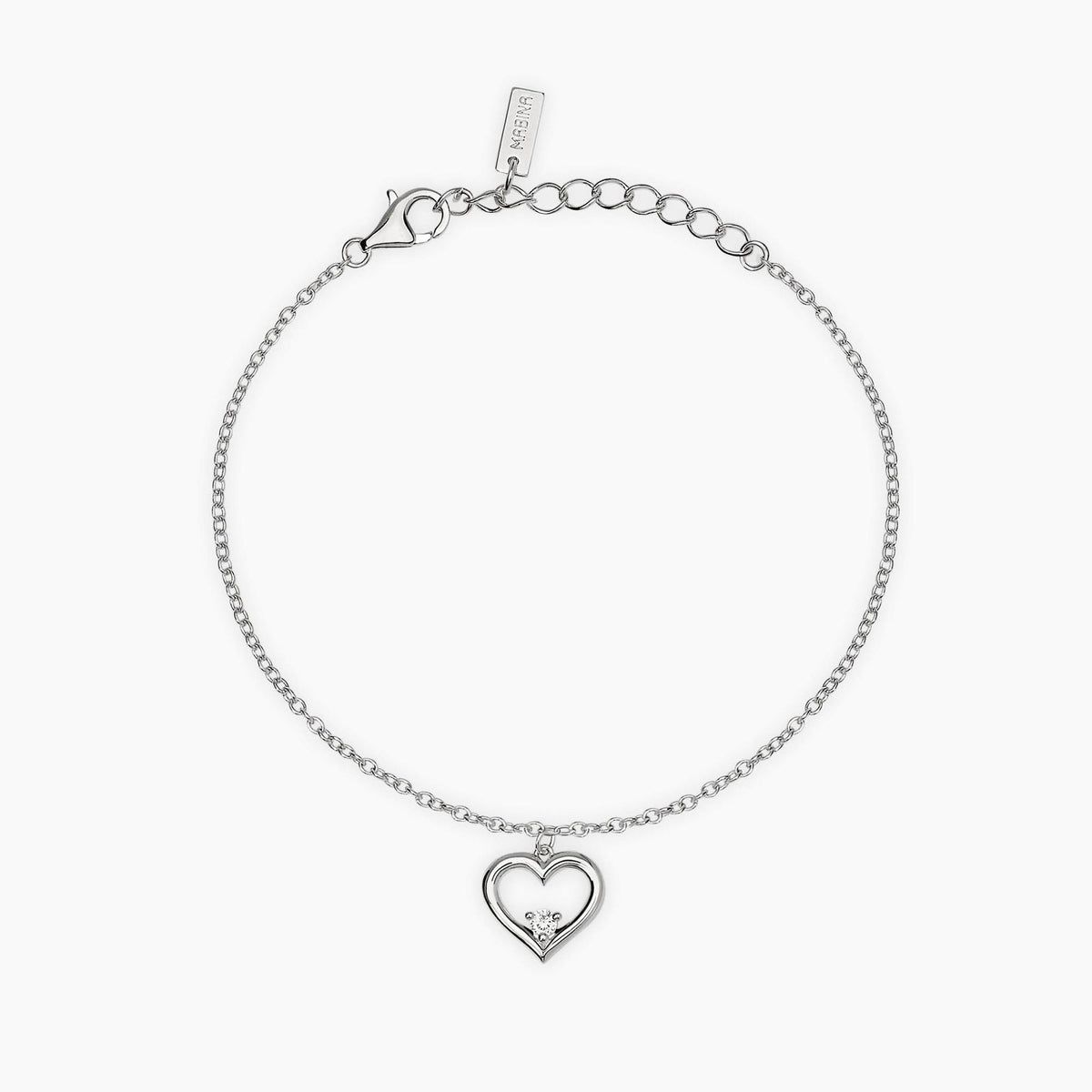 Mabina My Diamond Bracciale Cuore Diamanti 534175