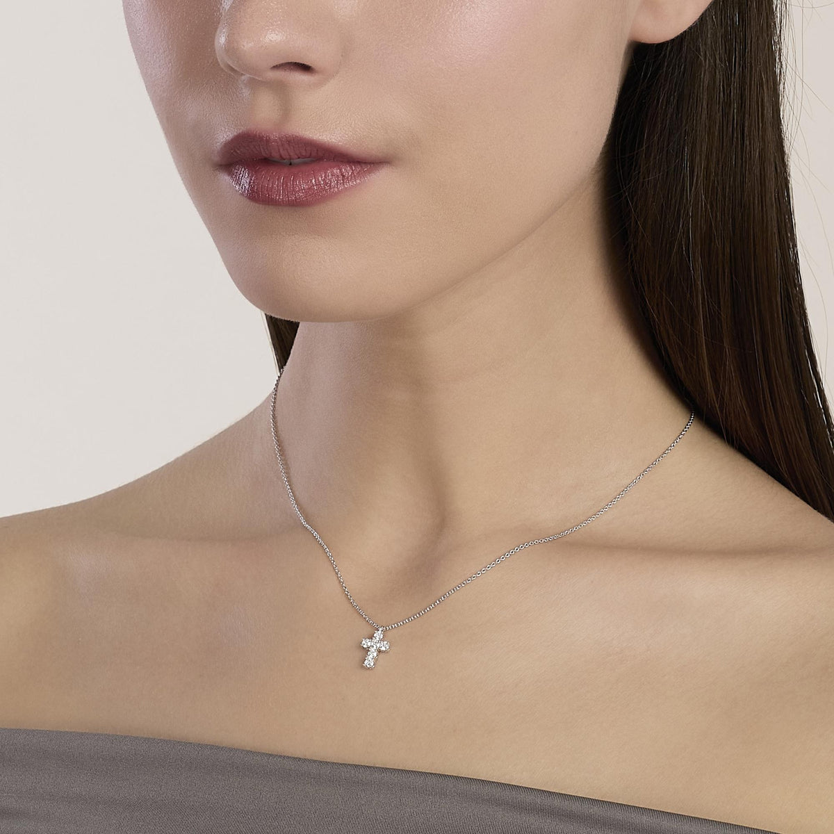 Mabina My Diamond Girocollo Croce 553914