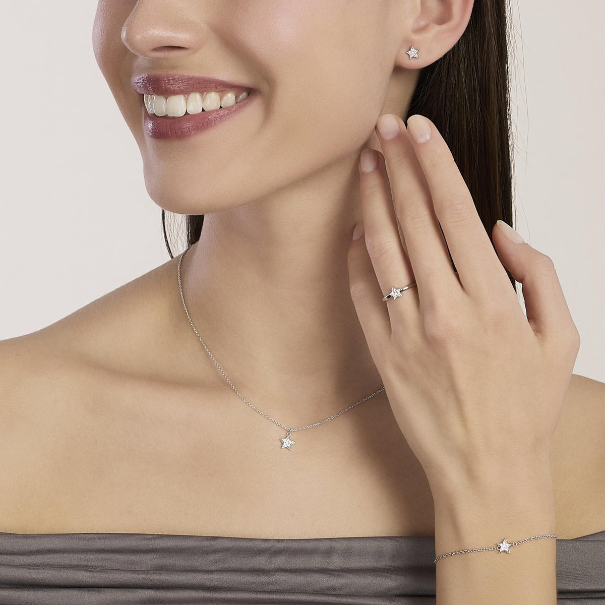 Mabina My Diamond Girocollo Stella 553915