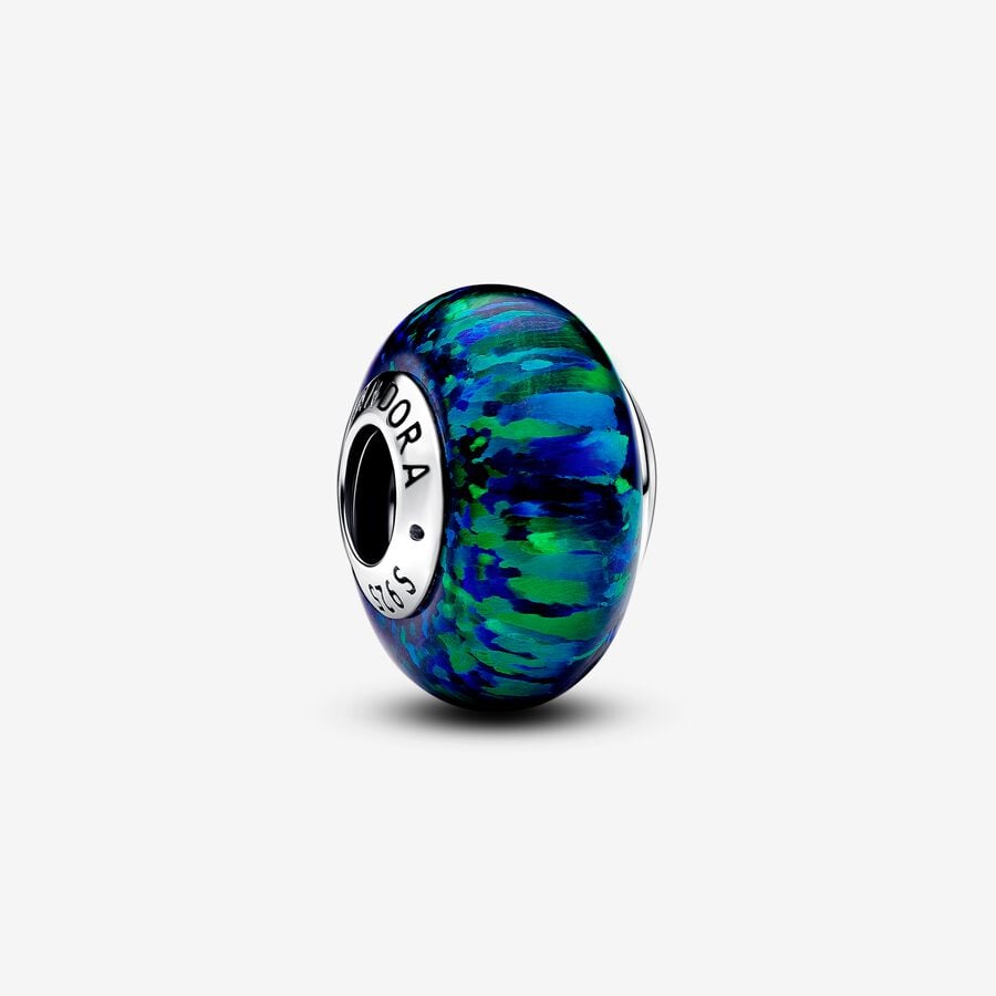 Pandora Charm Charm Opale Verde e Blu 791691C04