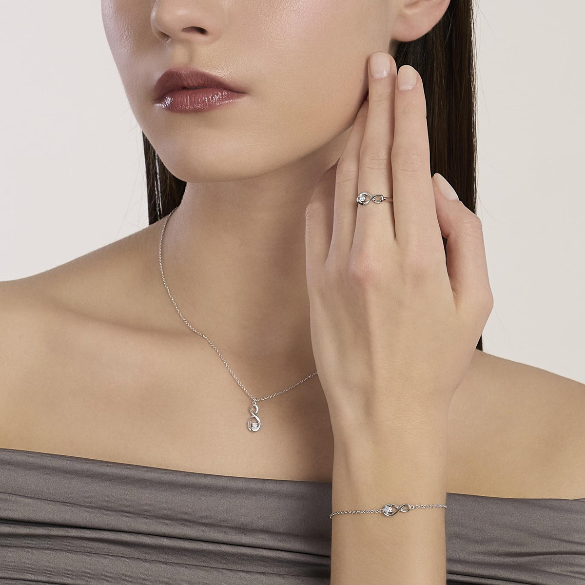 Mabina My Diamond Girocollo Infinito 553919
