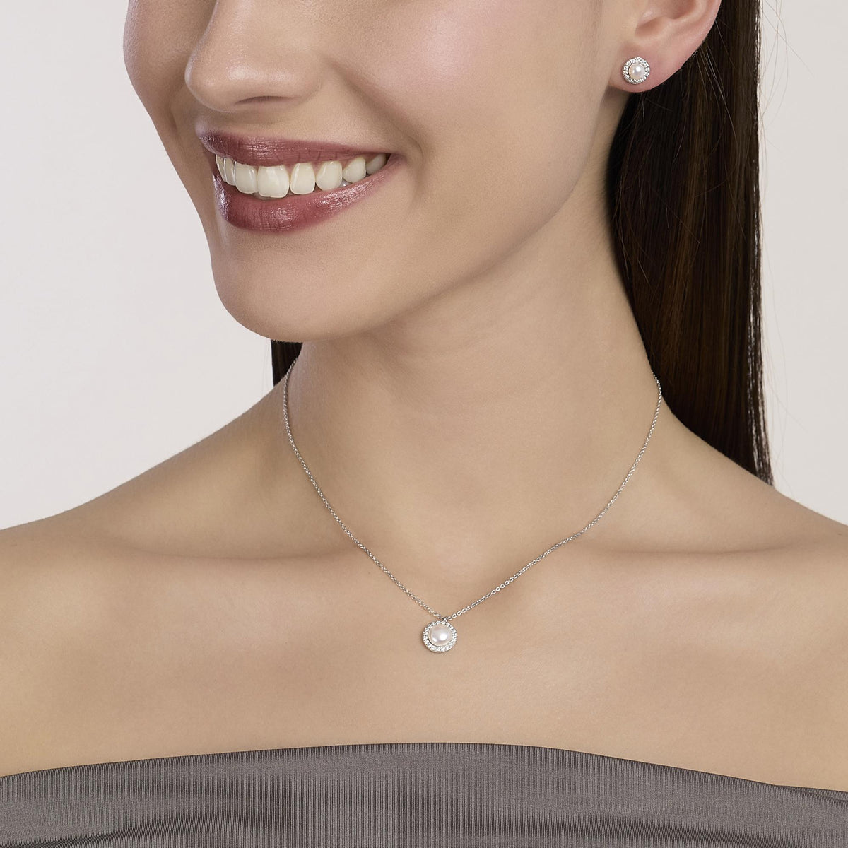 Mabina My Diamond Girocollo Perla 553920