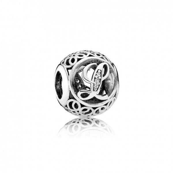 Pandora Charm Alfabeto Vintage L 791856CZ