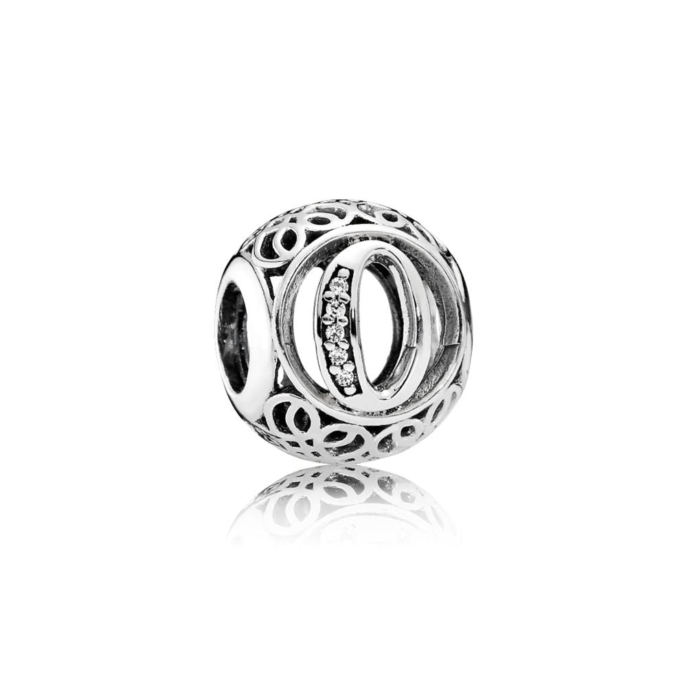 Pandora Charm Alfabeto Vintage O 791859CZ