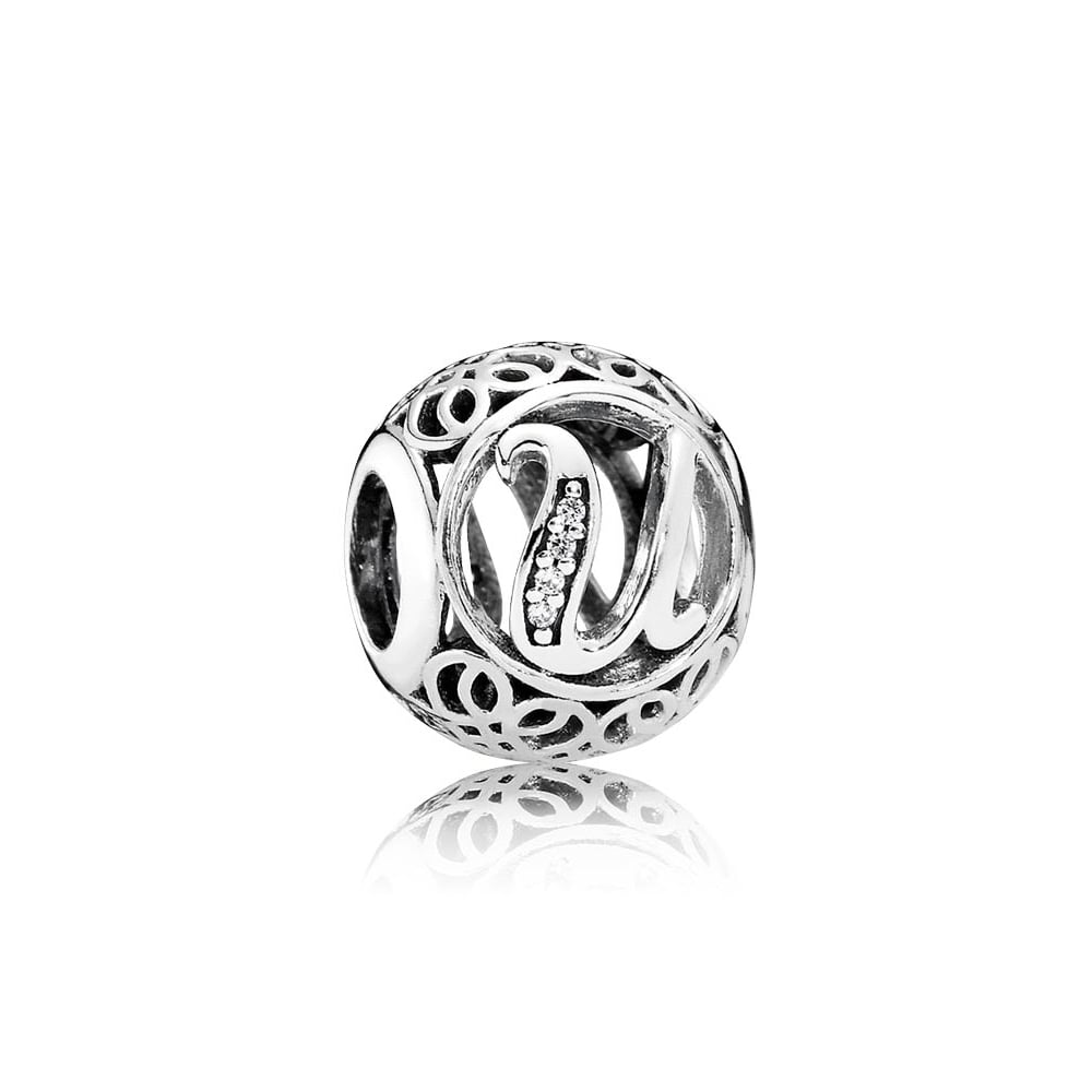Pandora Charm Alfabeto Vintage U 791865CZ