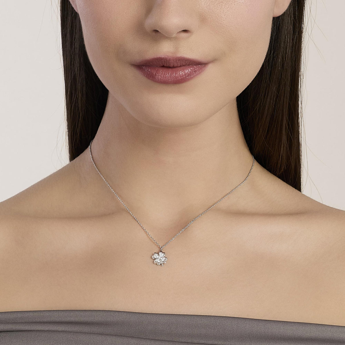 Mabina My Diamond Girocollo Quadrifoglio 553921