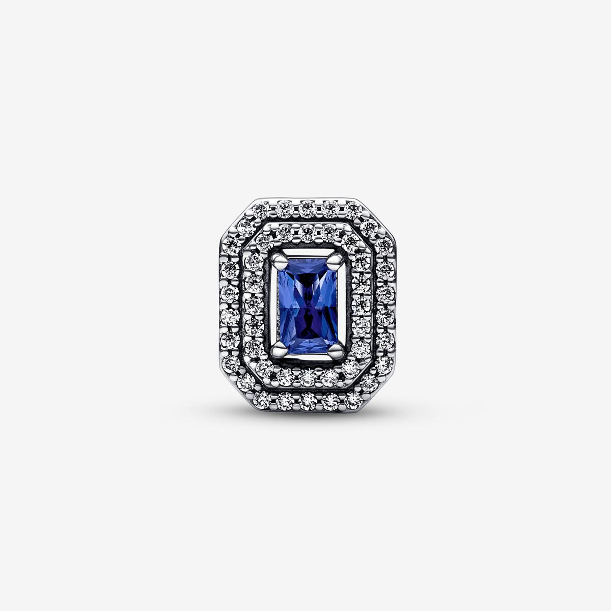 Pandora Charm Pavè e Pietra Blu 792385C01