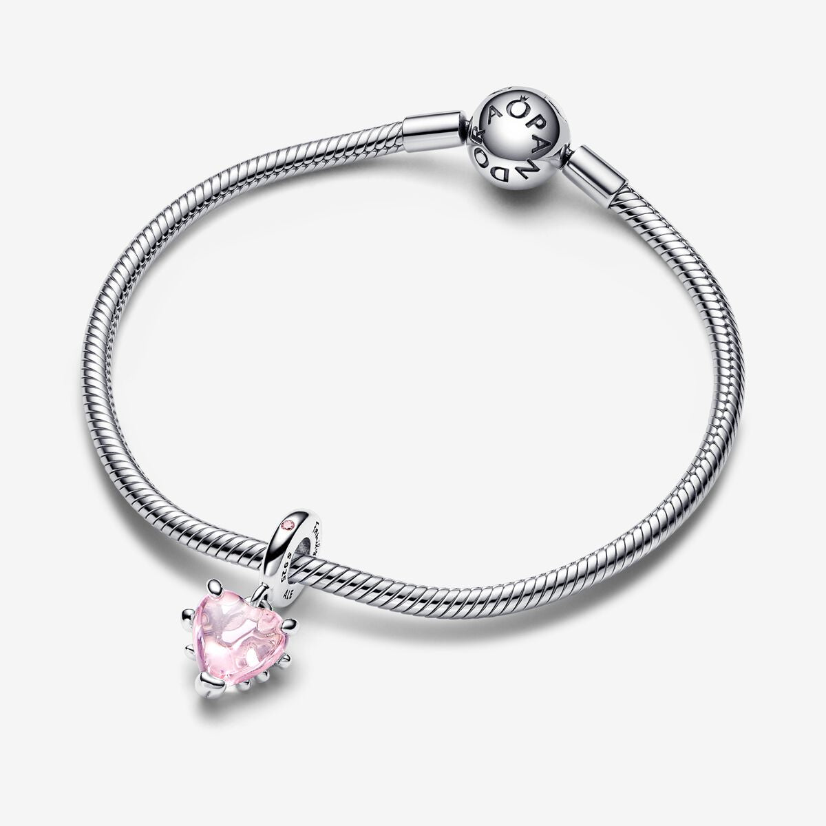 Pandora Charm Pendente Albero della Famiglia Rosa 792654C01