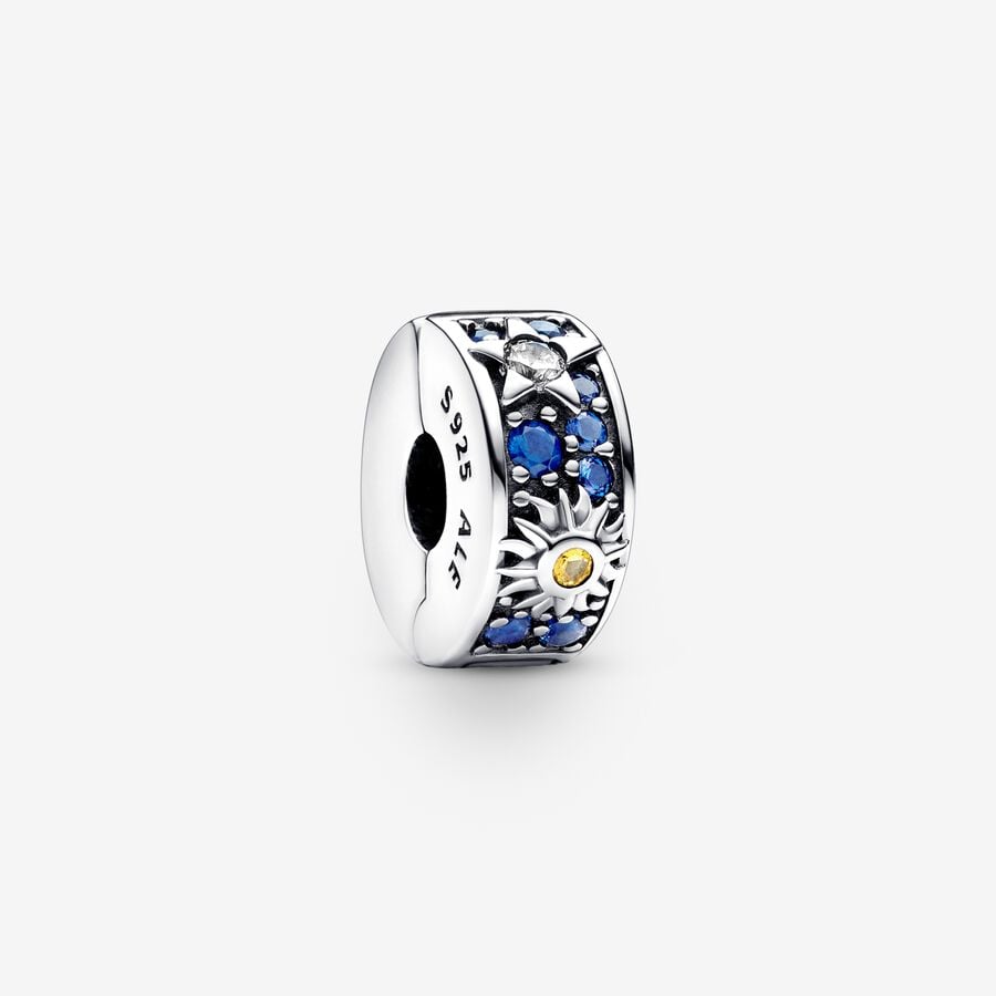 Pandora Clip Sole, Stella e Luna 792681C01