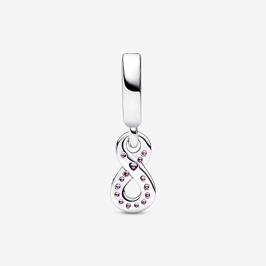 Pandora Charm Infinito Rosa 792766C01