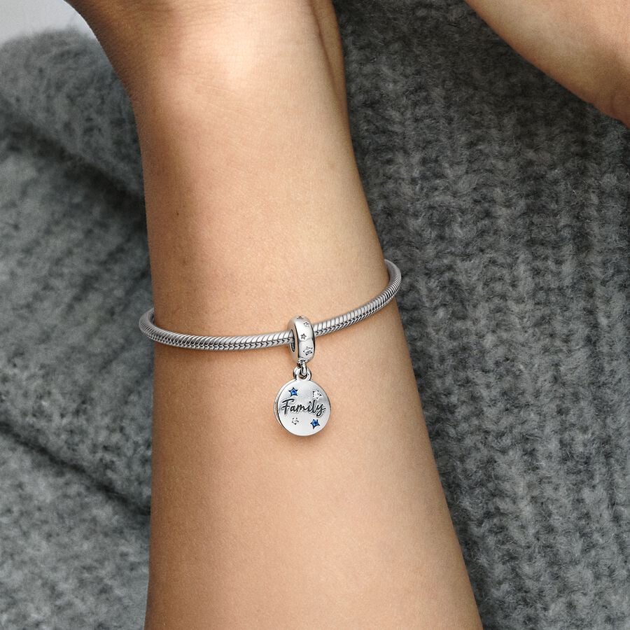 Pandora Charm Pendente Doppio Famiglia 792987C01