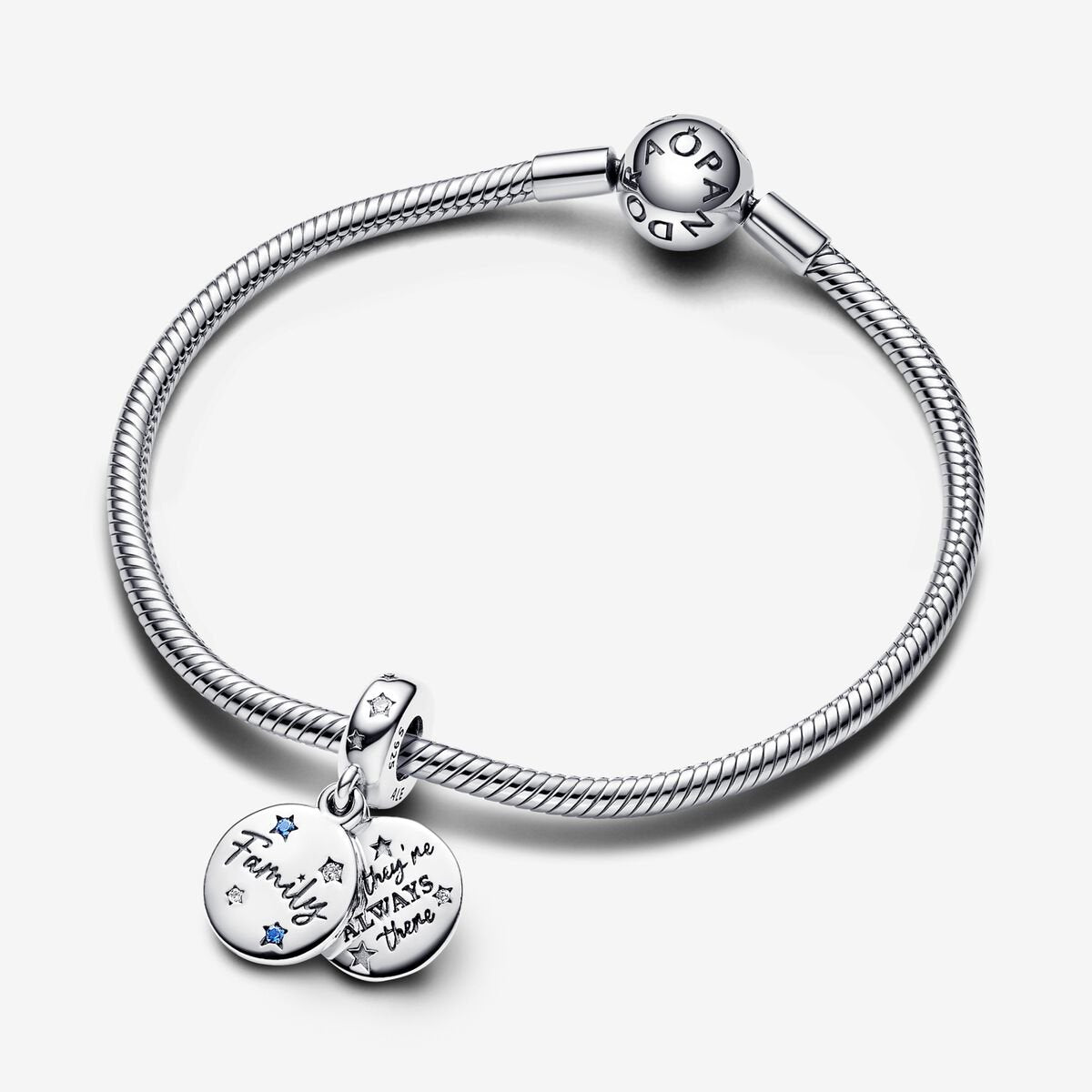 Pandora Charm Pendente Doppio Famiglia 792987C01