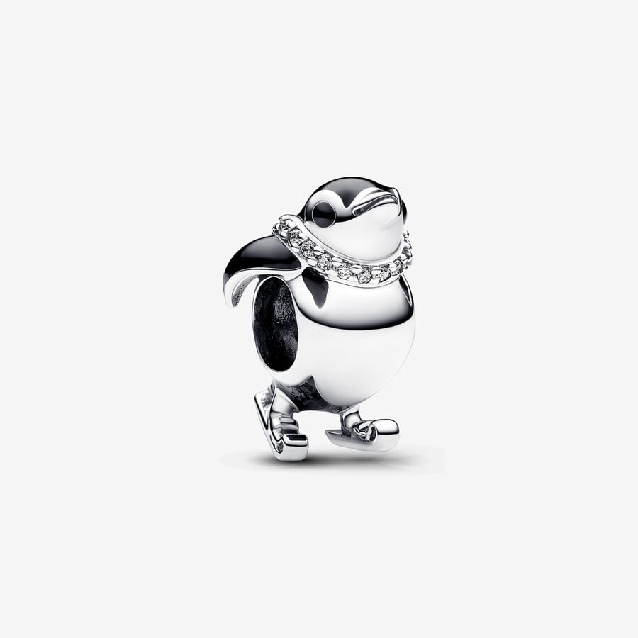 Pandora Charm Pinguino con gli Sci 792988C01