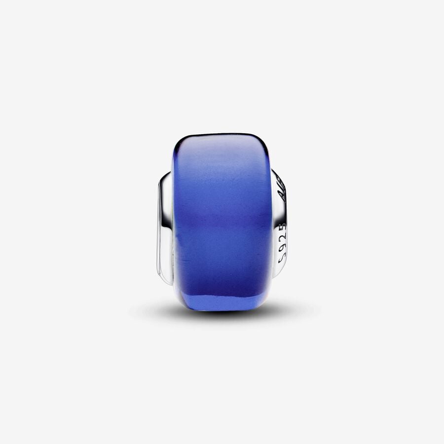 Pandora Charm Mini Vetro di Murano Blu 793105C00