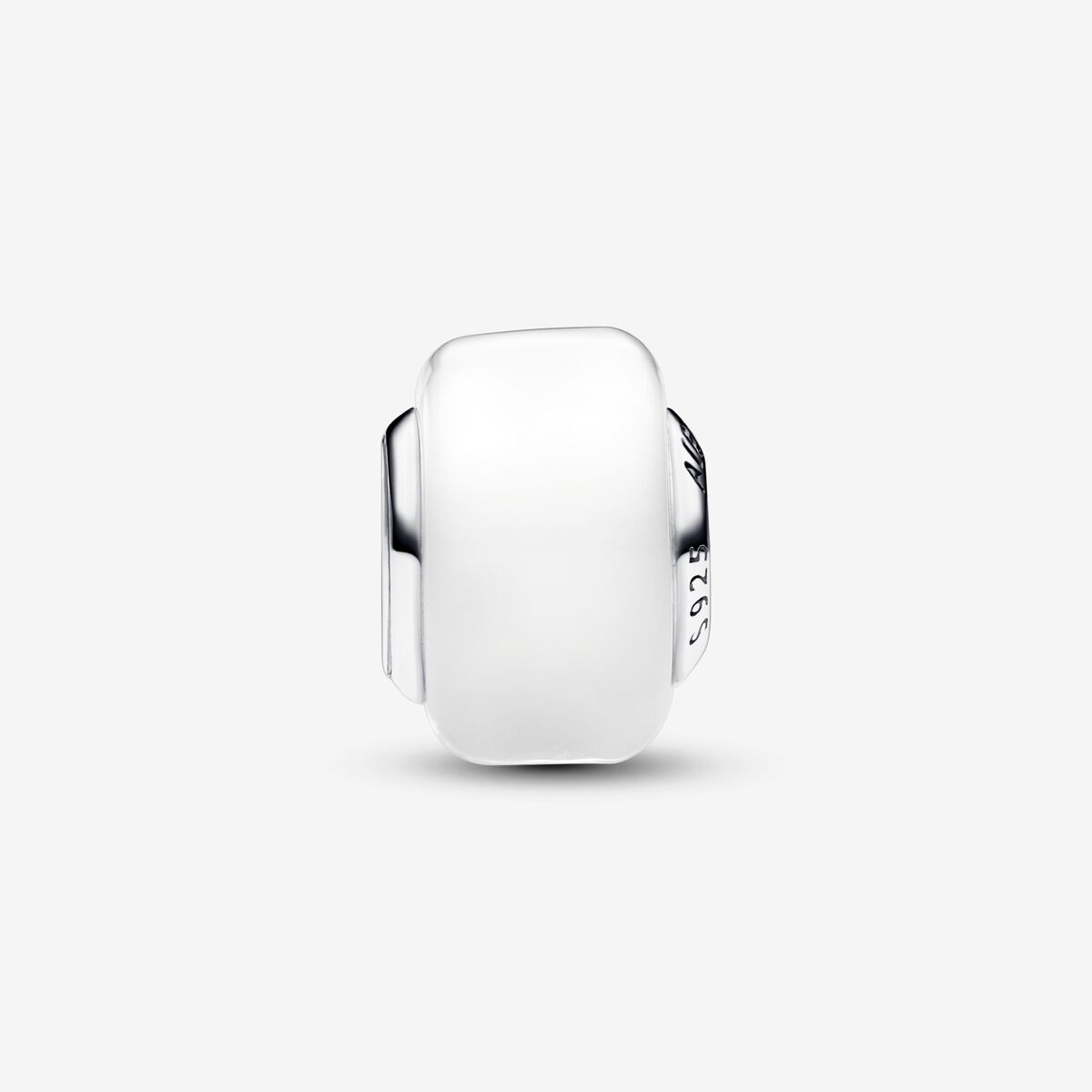 Pandora Charm Mini Vetro di Murano Bianco 793118C00