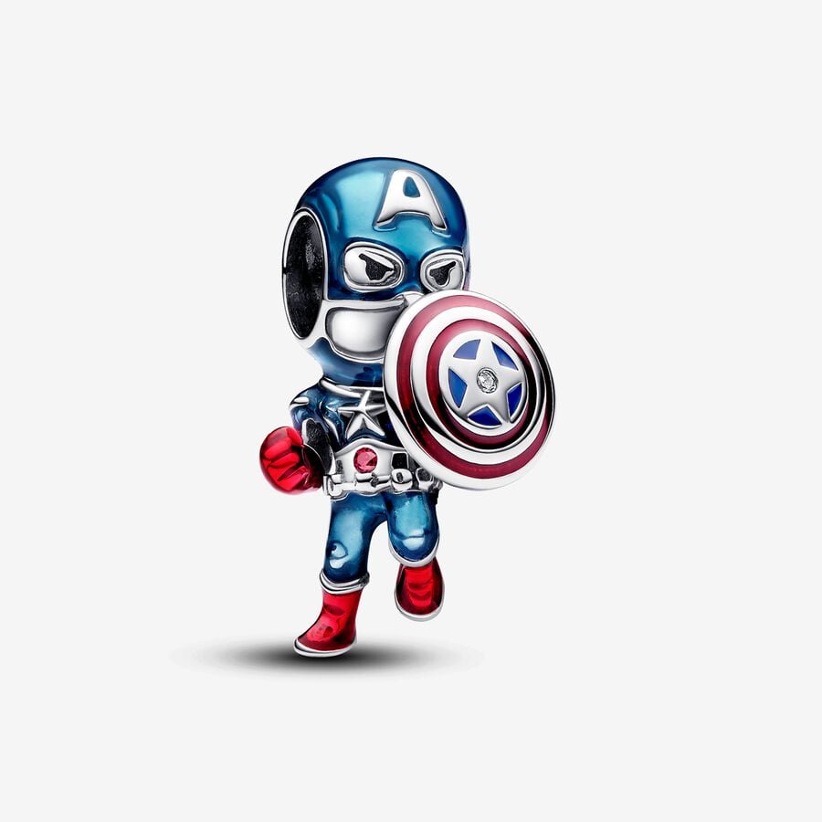 Pandora Marvel Charm Avengers Captain America 793129C01