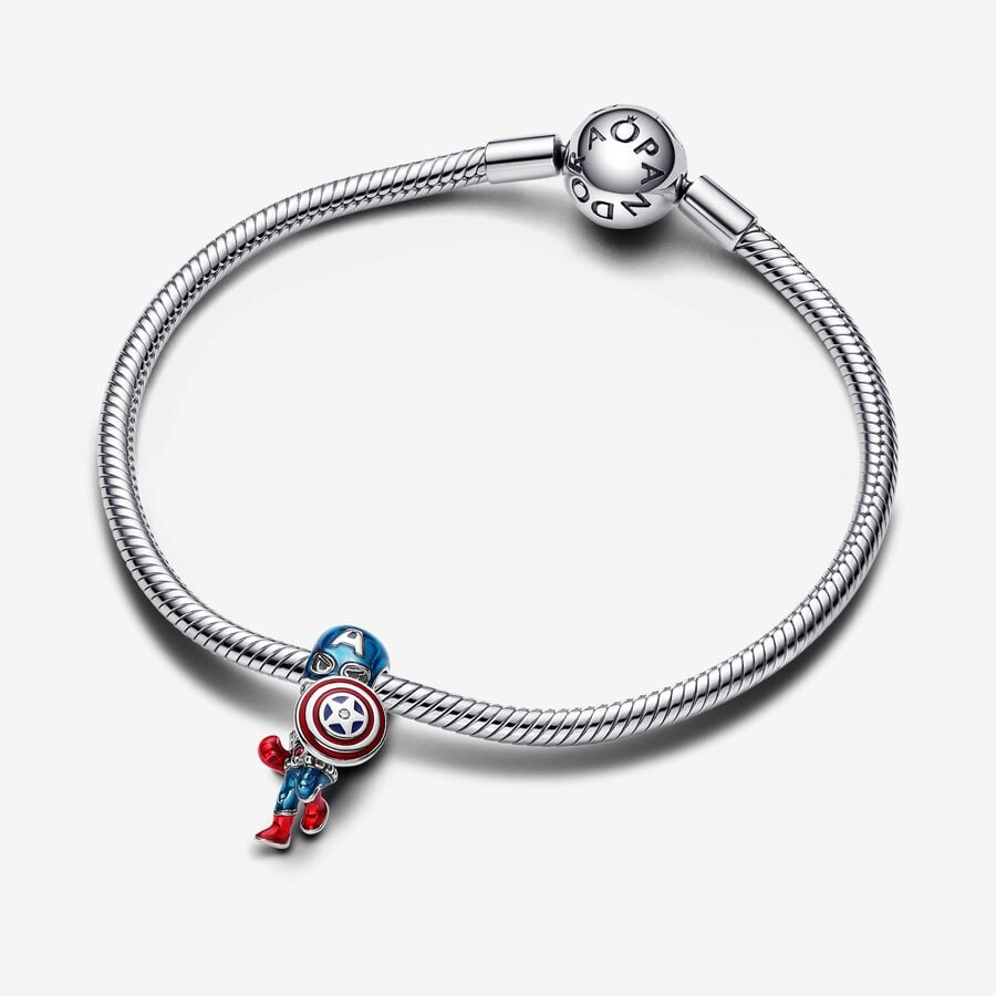 Pandora Marvel Charm Avengers Captain America 793129C01