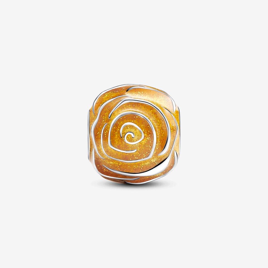 Pandora Charm Rosa Gialla 793212C02