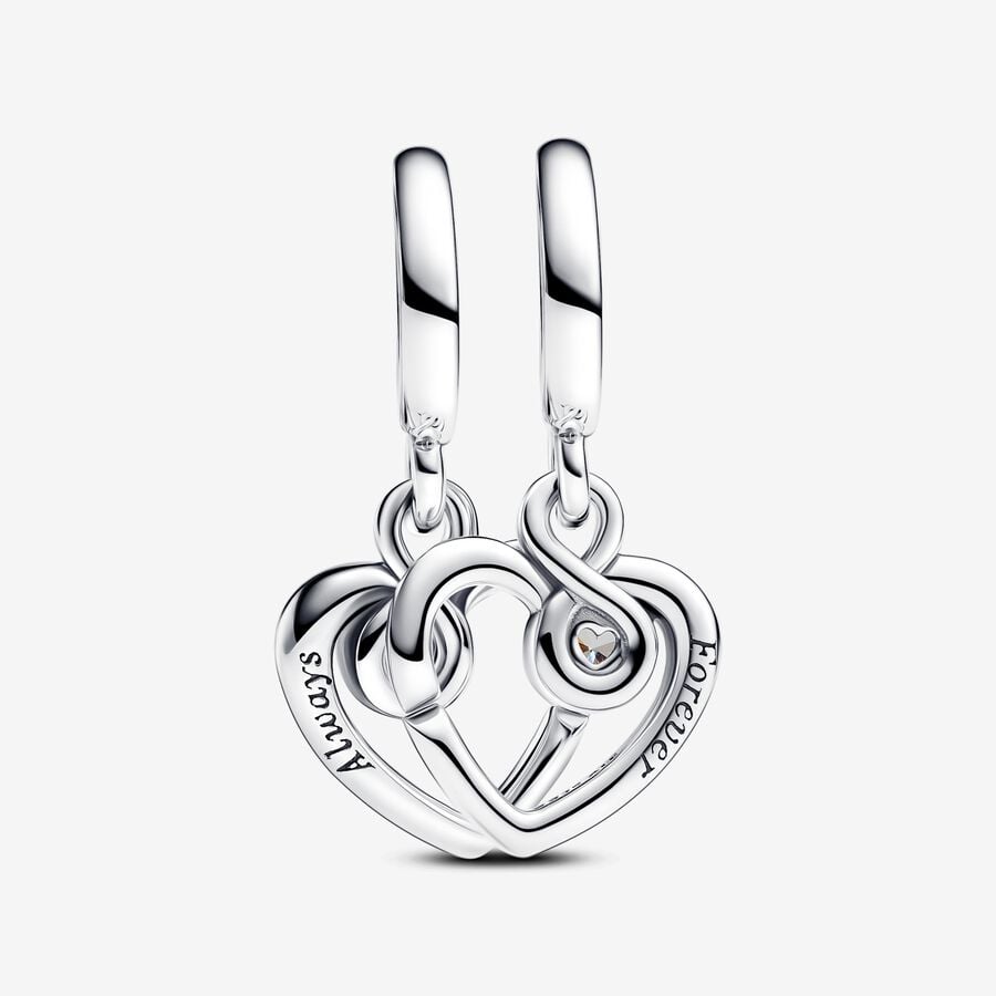 Pandora Charm Pendente “Forever & Always” Divisibile 793232C01