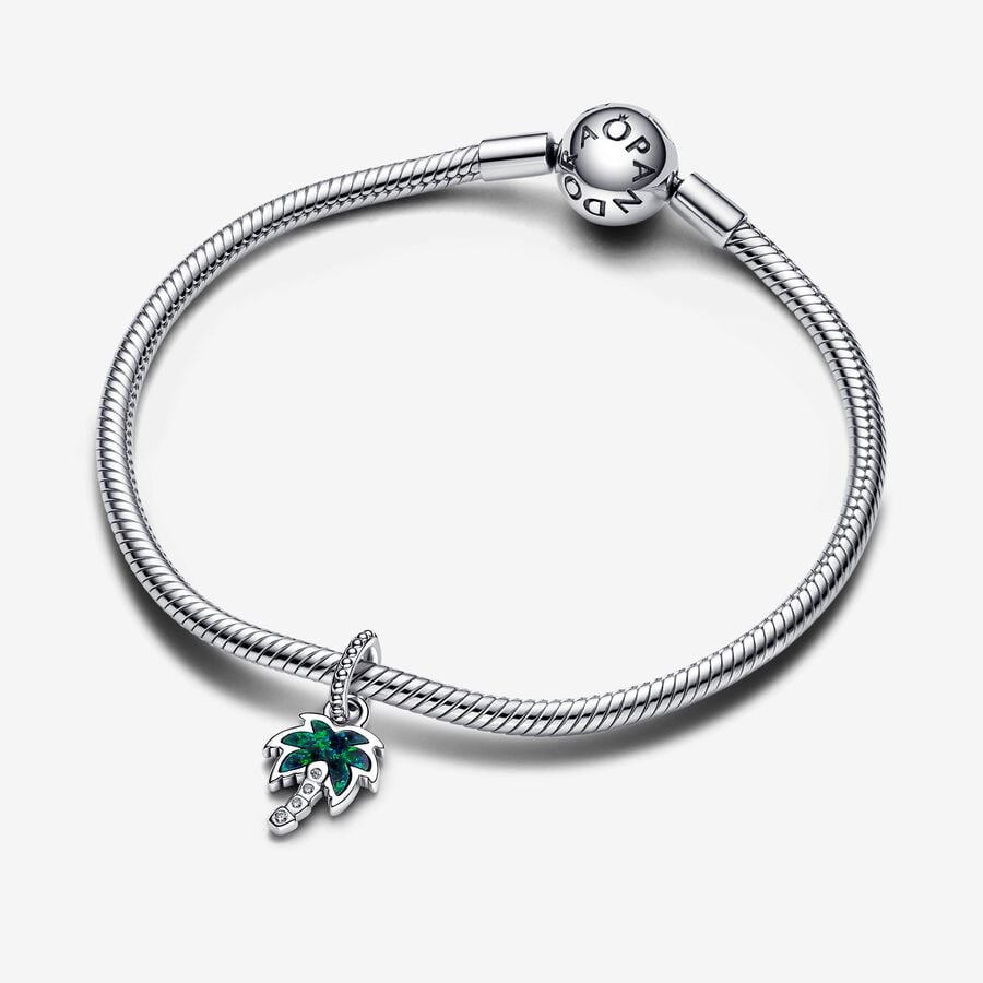 Pandora Charm Charm Pendente Palma Opale 793352C01