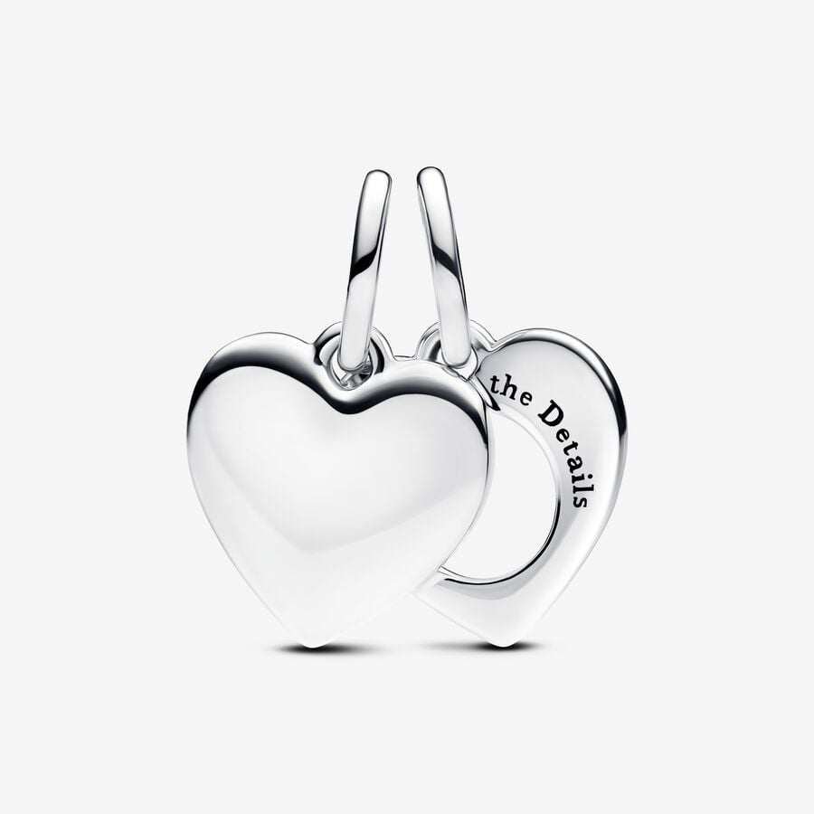 Pandora Pendente Cuore con lente di ingrandimento da incidere 793671C00