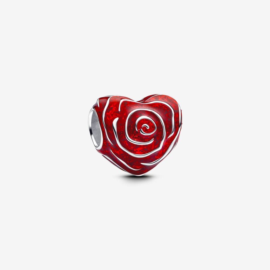 Pandora Charm a cuore Rosa 793673C01