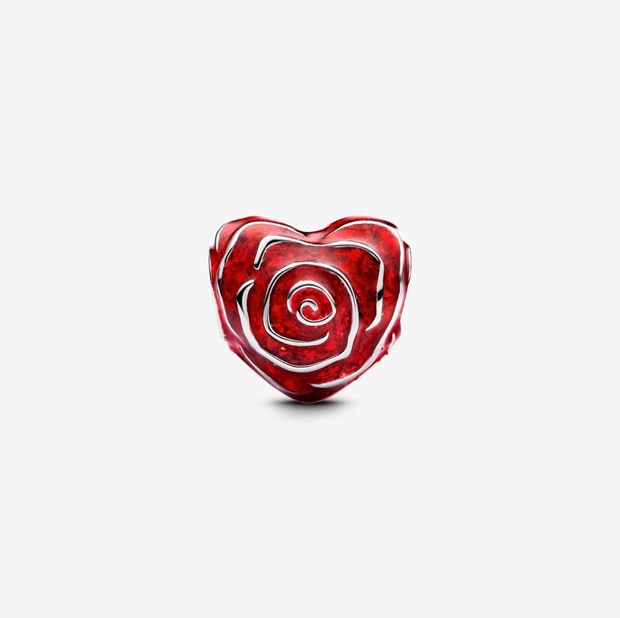 Pandora Charm a cuore Rosa 793673C01