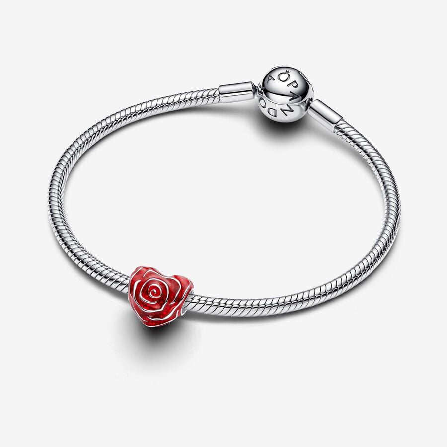 Pandora Charm a cuore Rosa 793673C01