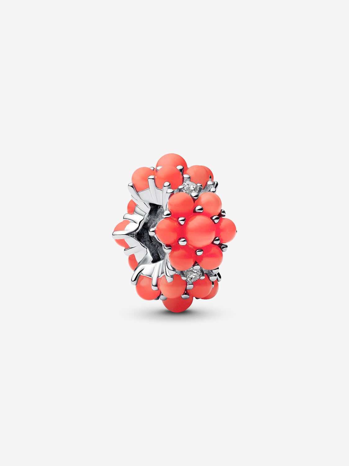 Pandora Charm Oceano Color Corallo Argento Sterling 925 793897C01