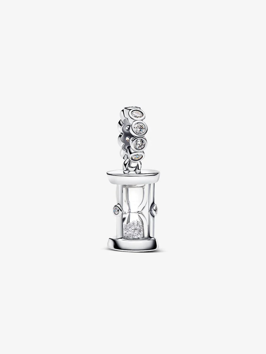 Pandora Charm Pendente Clessidra "Time is Precious" Argento Sterling 925 794140C01