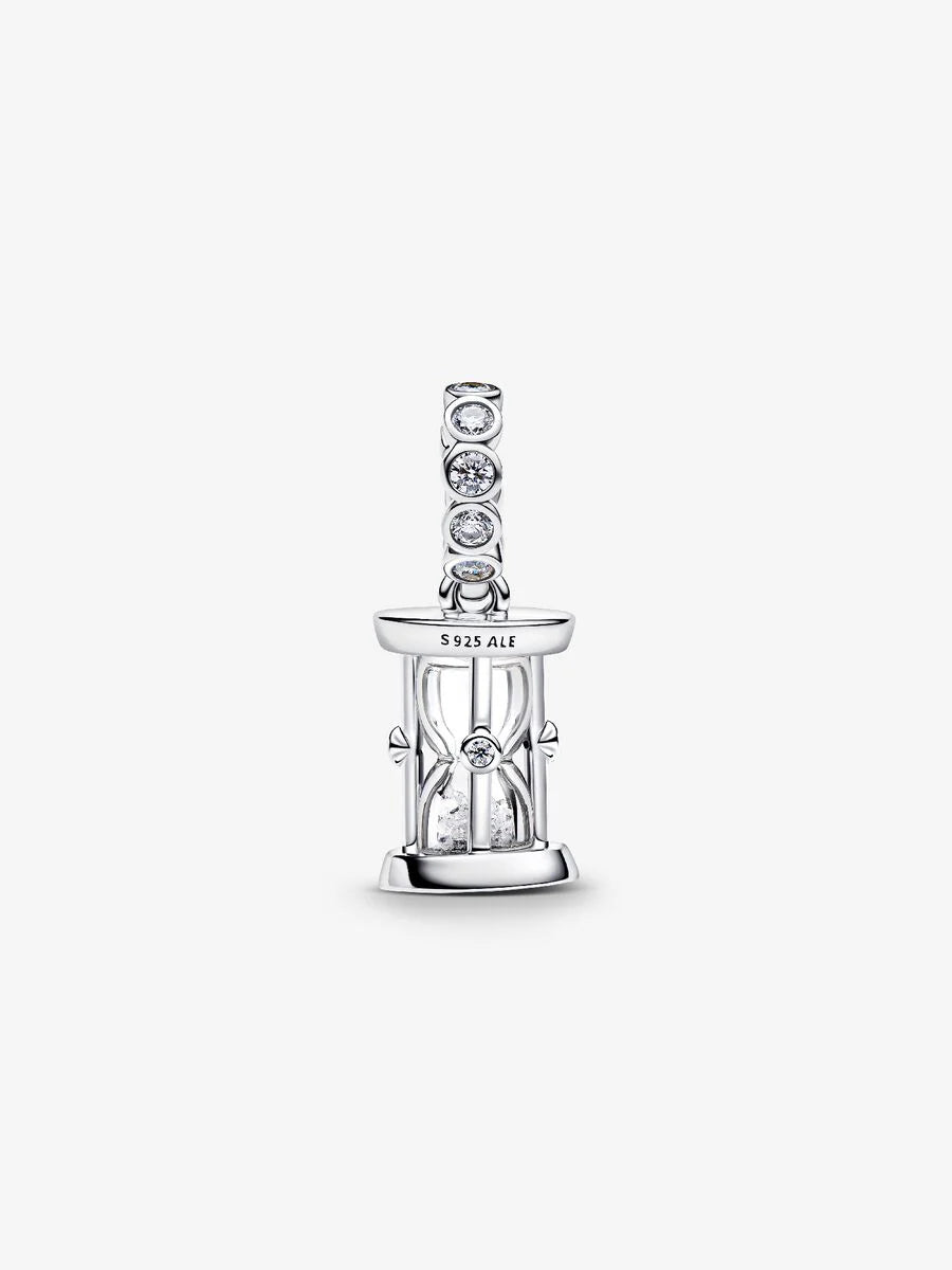 Pandora Charm Pendente Clessidra "Time is Precious" Argento Sterling 925 794140C01