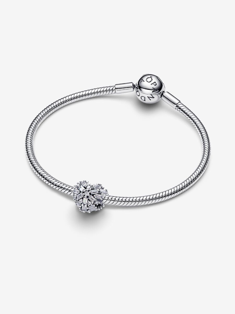 Pandora Charm Cuore Raggi Luminosi Argento Sterling 925 794240C01