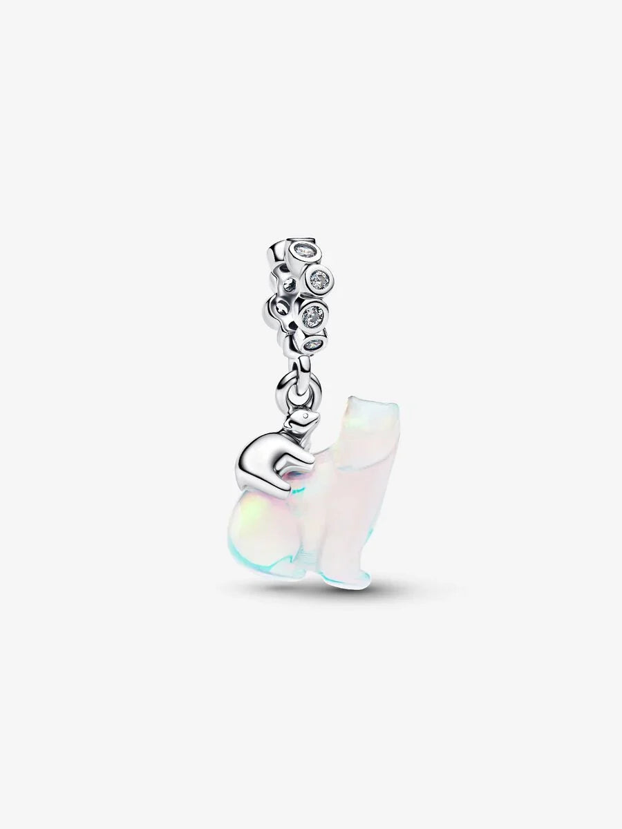 Pandora Charm Pendente Orso Polare Mamma e Cucciolo Argento Sterling 925 794243C01