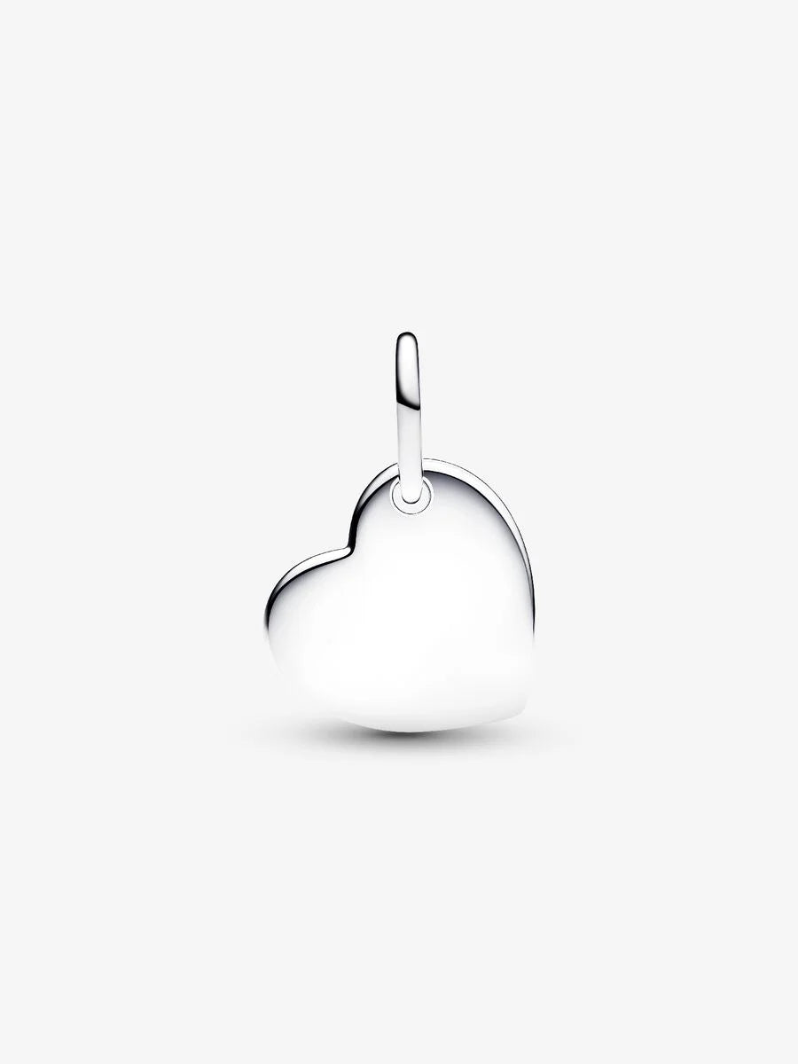 Pandora Charm Pendente Cuore con Pietra Viola Febbraio Argento Sterling 925 794295C02