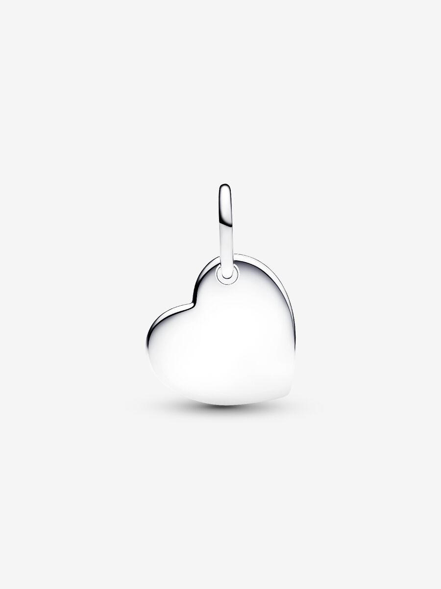 Pandora Charm Pendente Cuore con Pietra Turchese Dicembre Argento Sterling 925 794295C12
