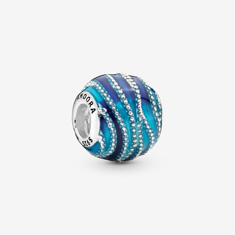 Pandora Charm Onda Blu 797012ENMX