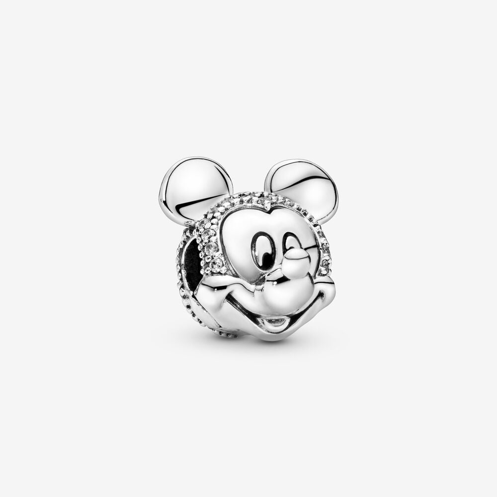 Pandora Clip Mickey Mouse Con Pavé 797495CZ