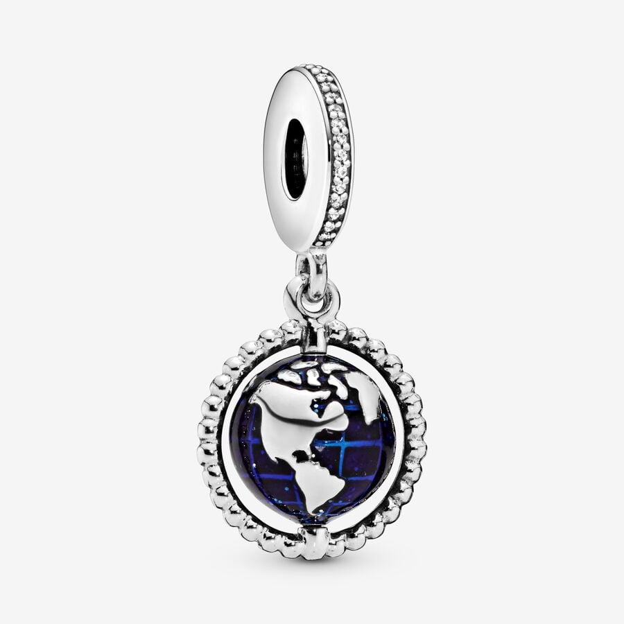 Pandora Charm Globo Girevole 798021CZ