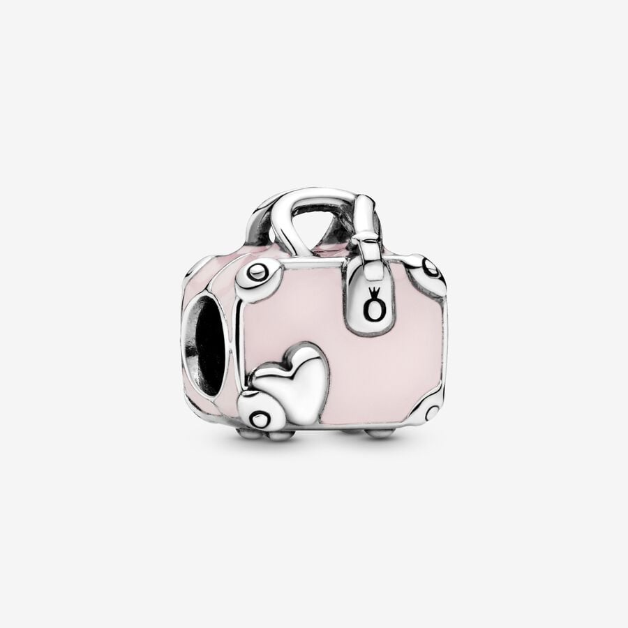 Pandora Charm Valigia Rosa 798063EN124