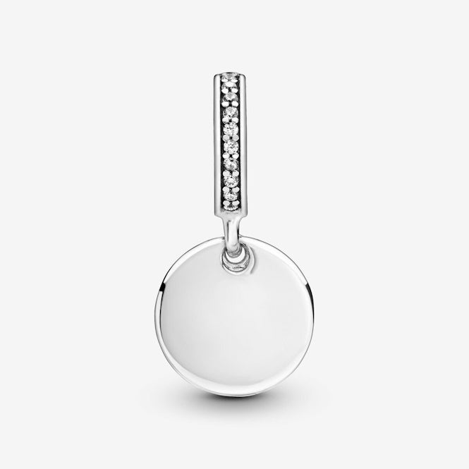Pandora Charm Pendente Cerchio e Cuore Personalizzabile 799212C01
