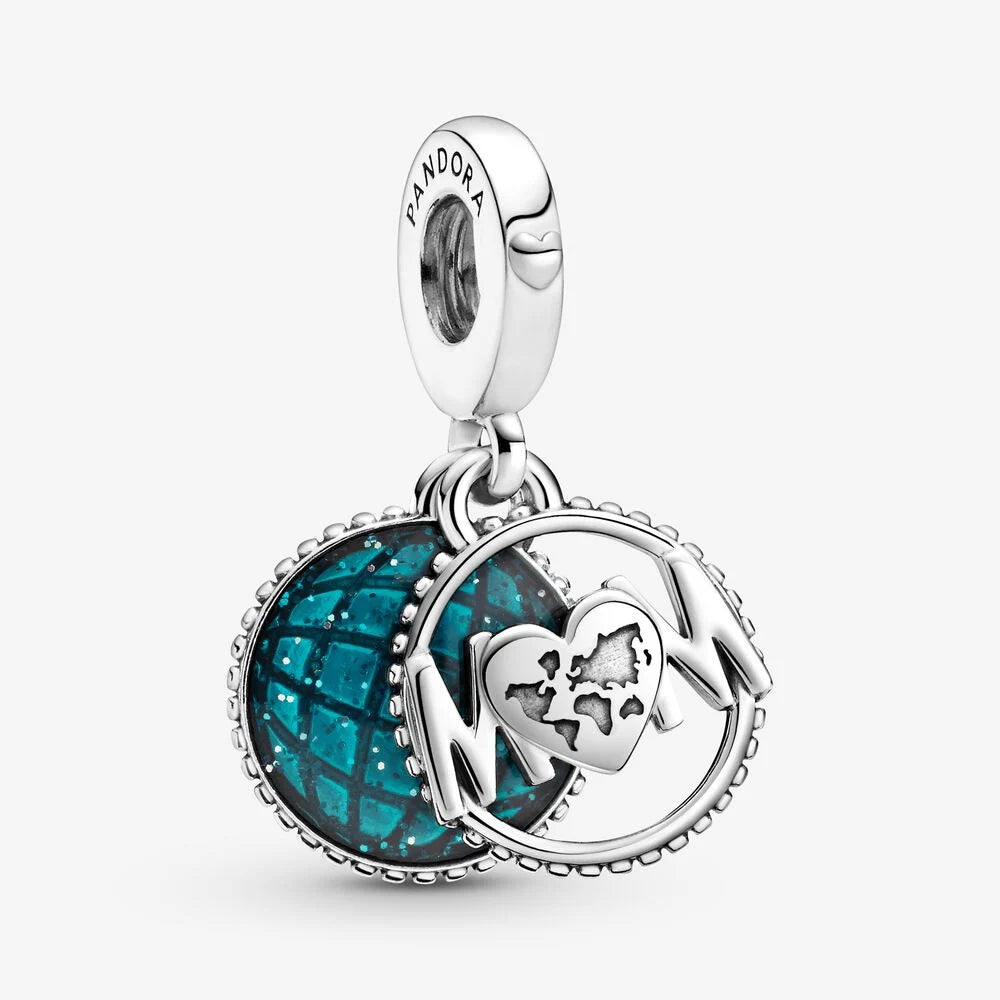 Pandora Charm Mum, Con Globo Luccicante 799368C01