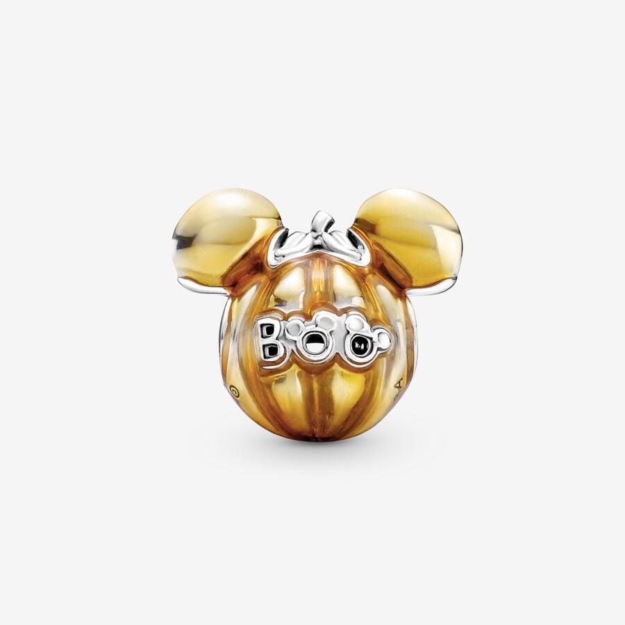 Pandora Mickey Mouse Pumpkin Charm 799599C01