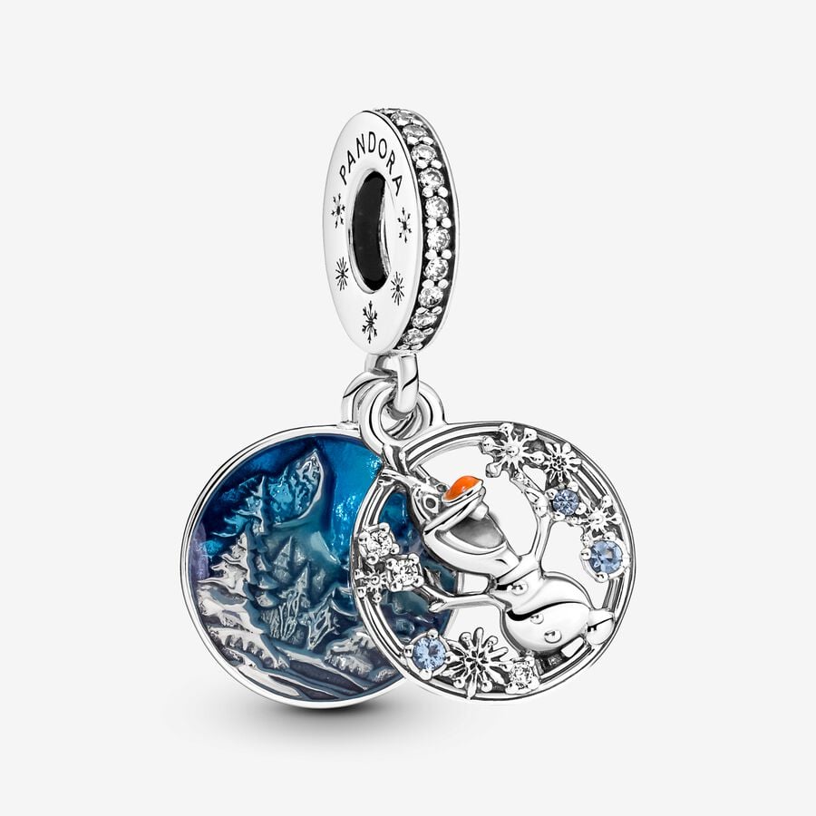 Pandora Olaf In The Snow Pendant Charm 799638C01