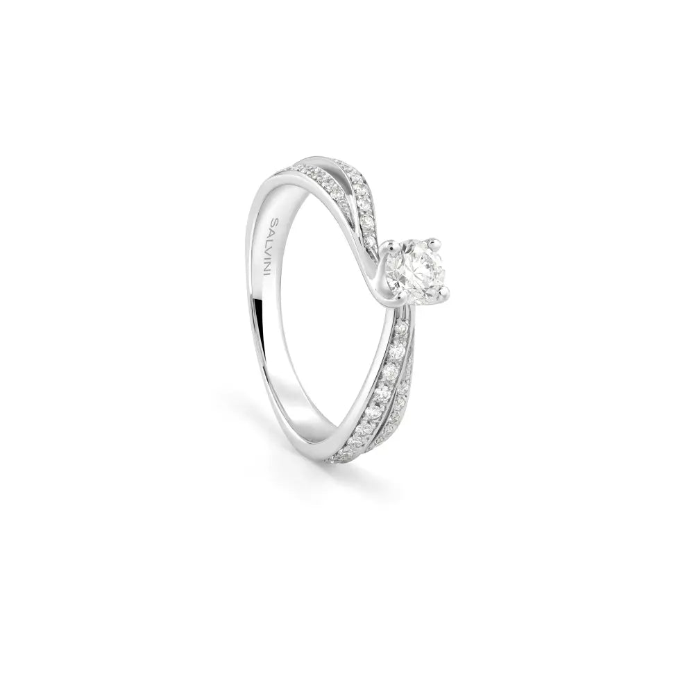 Salvini Solitaire Ring Beat 0.50 ct F VS
